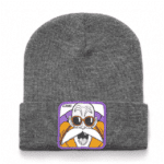 DBZ Surprised Master Roshi Gray Casual Streetwear Beanie