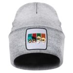 DBZ Team Bulma Goku Krillin Master Roshi Gray Classic Beanie