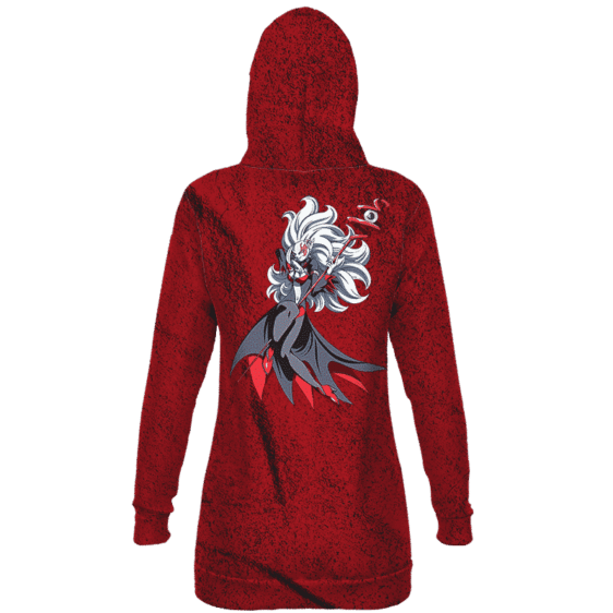 DBZ Towa Goddess Demon Form Awesome Red Hoodie Dress