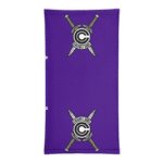 DBZ Trunks Sword Capsule Corp Blue Face Covering Neck Gaiter