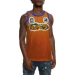 DBZ Turtle Hermit Symbol Orange Basketball Uniform