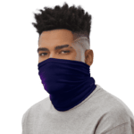 DBZ Vegeta Adidas Style Navy Blue Face Covering Neck Gaiter