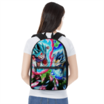 DBZ Vegeta And Goku SSGSS Attack Mode Awesome Canvas Backpack