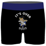 DBZ Vegeta Its Over 9000 Power Awesome Men's Boxer Brief