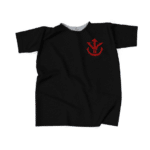 DBZ Vegeta Royal Saiyan Crest Epic Motivational Quote T-Shirt