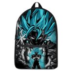 DBZ Vegito SSGSS Dark Themed Design Dope Canvas Backpack