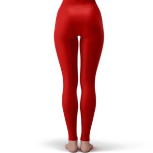 DBZ Young Chi-Chi Galaxy Flower Cute Fiery Red Yoga Pants