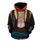 Dragon Ball Z Gogeta Super Saiyan Suit Pullover Hoodie