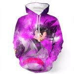 DBZ Black Goku Power Aura Prepare Fighting Cool Design Hoodie - Saiyan Stuff