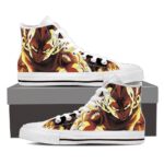 DBZ Burning Majin Vegeta Evil Spirit Saiyan Dope Design Converse Sneaker Shoes