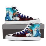 DBZ Gogeta Vegito Super Saiyan Cool Blue Aura Sneaker Shoes