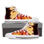 DBZ Goku Black Fusion Earing Villain Evil Converse Sneaker Style Shoes
