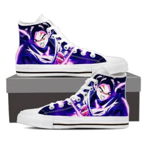 DBZ Goku Black Super Saiyan Kaioken Xenoverse Art Converse Style Sneaker Shoes