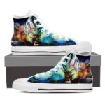 DBZ Goku Black Zamasu Fusion Villain Vibrant Graphic Casual Sneaker Shoes