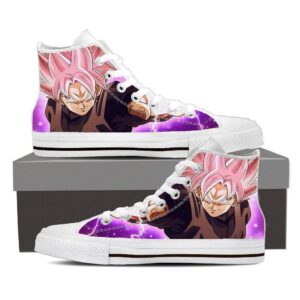 DBZ Goku Black Zamasu SSJ Rose Ki Thunder Graphic Converse Design Sneaker Shoes