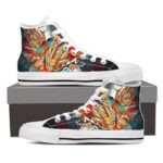 DBZ Goku Fight Majin Vegeta Super Saiyan Fan Art Style Casual Sneaker Shoes
