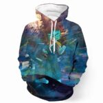 DBZ Goku God Angry Lightning Saiyan Blue SSGSS Storm Design Hoodie - Saiyan Stuff