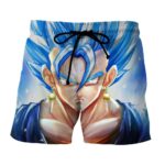 DBZ Vegito God Saiyan Blue SSGSS Potara Fusion Design Trendy Shorts