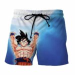 DBZ Goku Spirit Bomb Destroy Super Saiyan Skill Dope Design Shorts