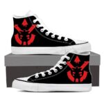 DBZ Vegeta Shadow Cool Red Vegeta Symbol Sneaker Shoes