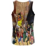 Death Note Naruto One Piece Dragonball Anime Characters Cool Tank Top