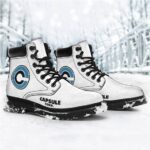 Dr. Brief Capsule Corp Minimalist White Combat Boots