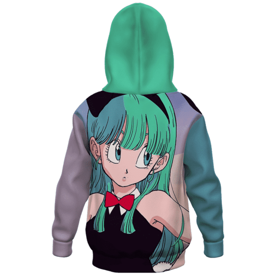 Dragon Ball Adorable Bulma in Cute Dress Kids Hoodie