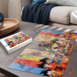 Dragon Ball All Goku Transformation UI Silhouette Puzzle