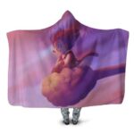 Dragon Ball Alternative Art Goku On Kintoun Hooded Blanket