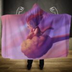 Dragon Ball Alternative Art Goku On Kintoun Hooded Blanket