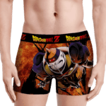 Dragon Ball Android 19 Flame Explosion Men's Boxer Brief- lifestyle