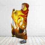 Dragon Ball Android 21 Human Form Power Surge Hooded Blanket
