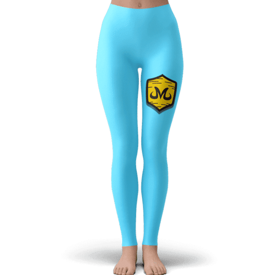 Dragon Ball Babidi Team Emblem Majin Candy Blue Leggings