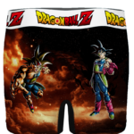 DBZ Bardock Father Of Raditz Goku Stupendous Men's Brief - back