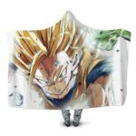 Dragon Ball Bojack POV Beatdown By Gohan Hooded Blanket