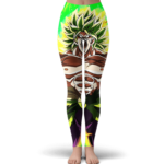 Dragon Ball Broly Charged Up Dokkan Art Dope Yoga Pants