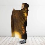 Dragon Ball Broly Limitless Super Saiyan Hooded Blanket