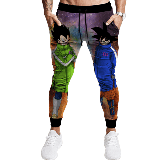 Dragon Ball Broly Movie SAB Vegeta Goku Galaxy Track Pants