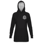 Dragon Ball Capsule Corp Minimalist Black Hoodie Dress