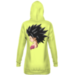 Dragon Ball Caulifla Neon Yellow Dope Hoodie Dress