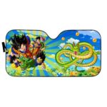 Dragon Ball Characters Anime Opening Image Car Sun Shade