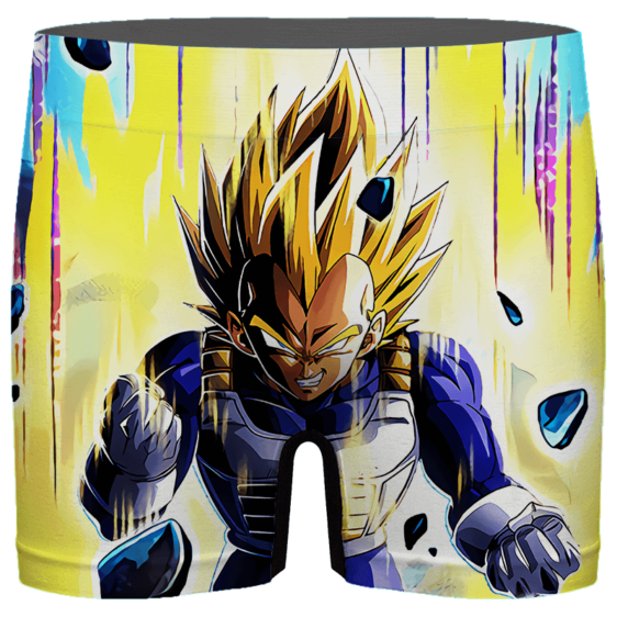 Dragon Ball Charging Super Saiyan Vegeta Dokkan Art Men's Brief