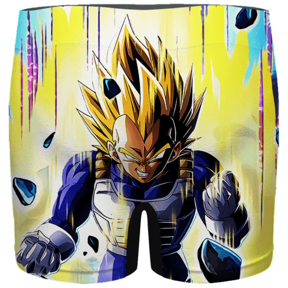 Dragon Ball Charging Super Saiyan Vegeta Dokkan Art Men's Brief