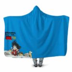 Dragon Ball Classics Young Goku Charging Off Hooded Blanket