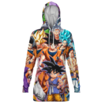 Dragon Ball Fighter Z All Characters Transformation Hoodie Dress