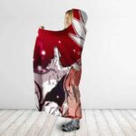 Dragon Ball Frieza Pov Legendary Saiyan Beat Up Hooded Blanket
