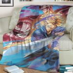 Dragon Ball Future Trunks King Cooler Mecha Frieza Dope Blanket