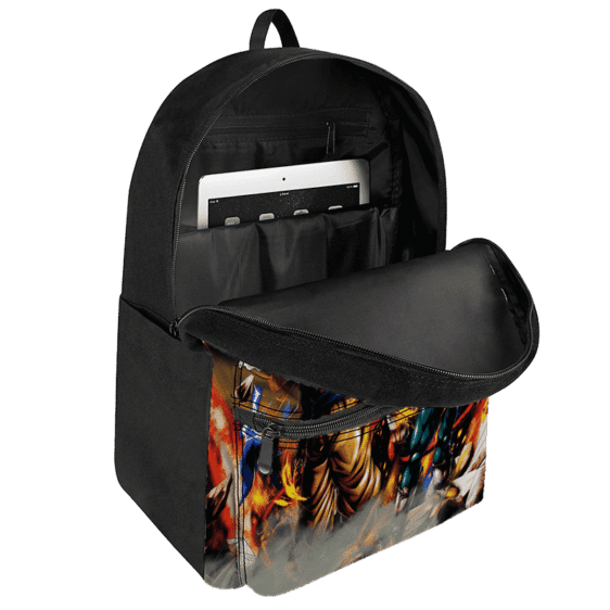 Dragon Ball GT Goku Vegeta Gogeta SSJ4 Dope Canvas Backpack