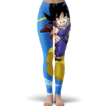 Dragon Ball GT Kid Goku Flying Nimbus All Over Leggings