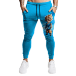 Dragon Ball GT Kid Goku With Blue Aura Simple Track Pants